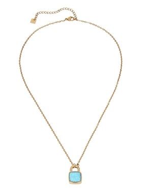 Taylor Swift The Life of a Showgirl Lock Necklace gold tone NWT
